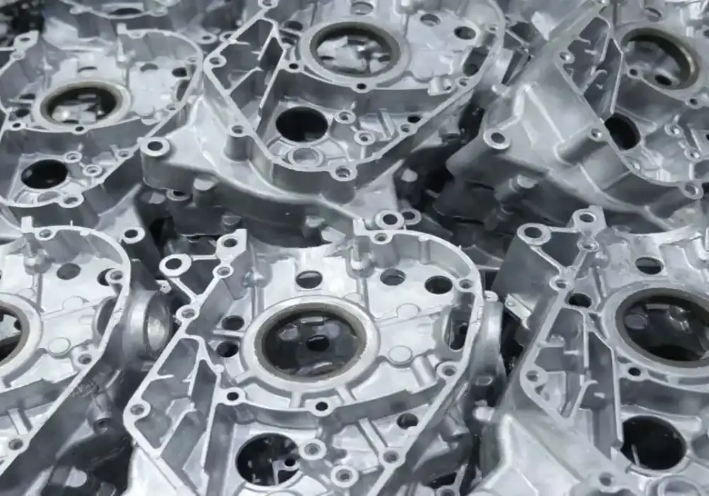 Peças fundidas de alumínio produzidas por injeção sob pressão com alta precisão dimensional